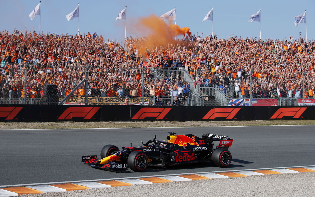 Verstappen pole lap Zandvoort Netherlands 2021