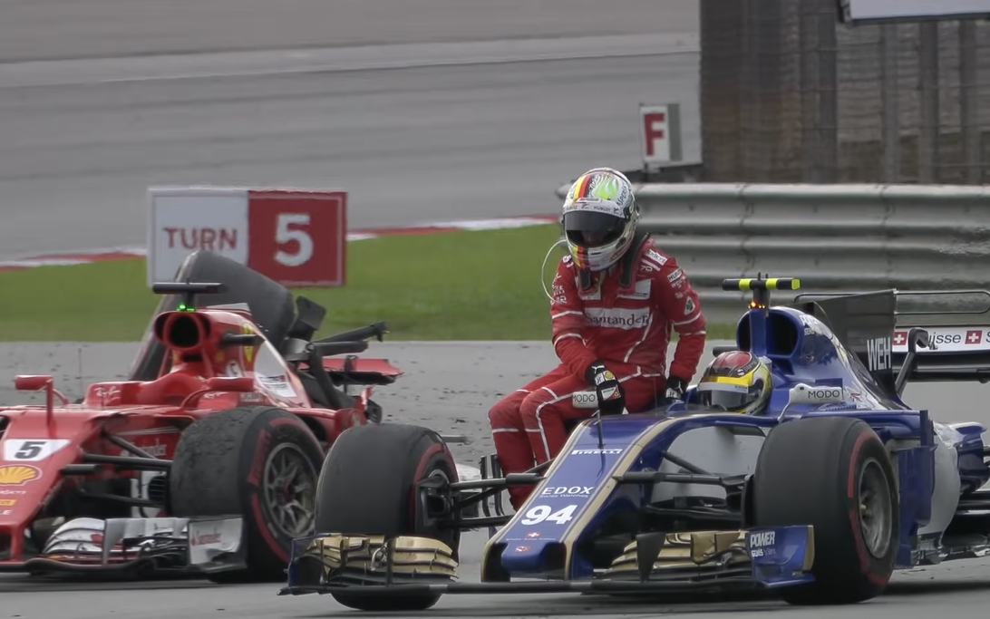 F1奇闻:维特尔在马来西亚大奖赛后的“离谱”搭车经历