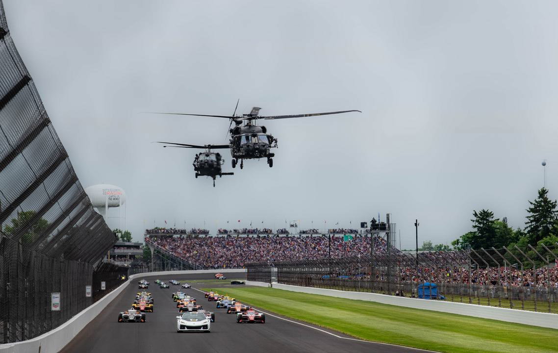 Warmup Laps 109th Running of the Indianapolis 500 By John Grainda Ref Image Without Watermark m132761