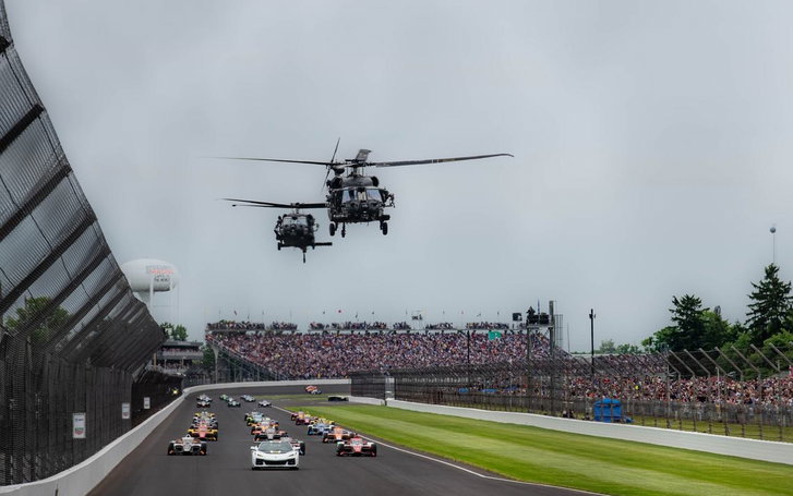 Warmup Laps 109th Running of the Indianapolis 500 By John Grainda Ref Image Without Watermark m132761