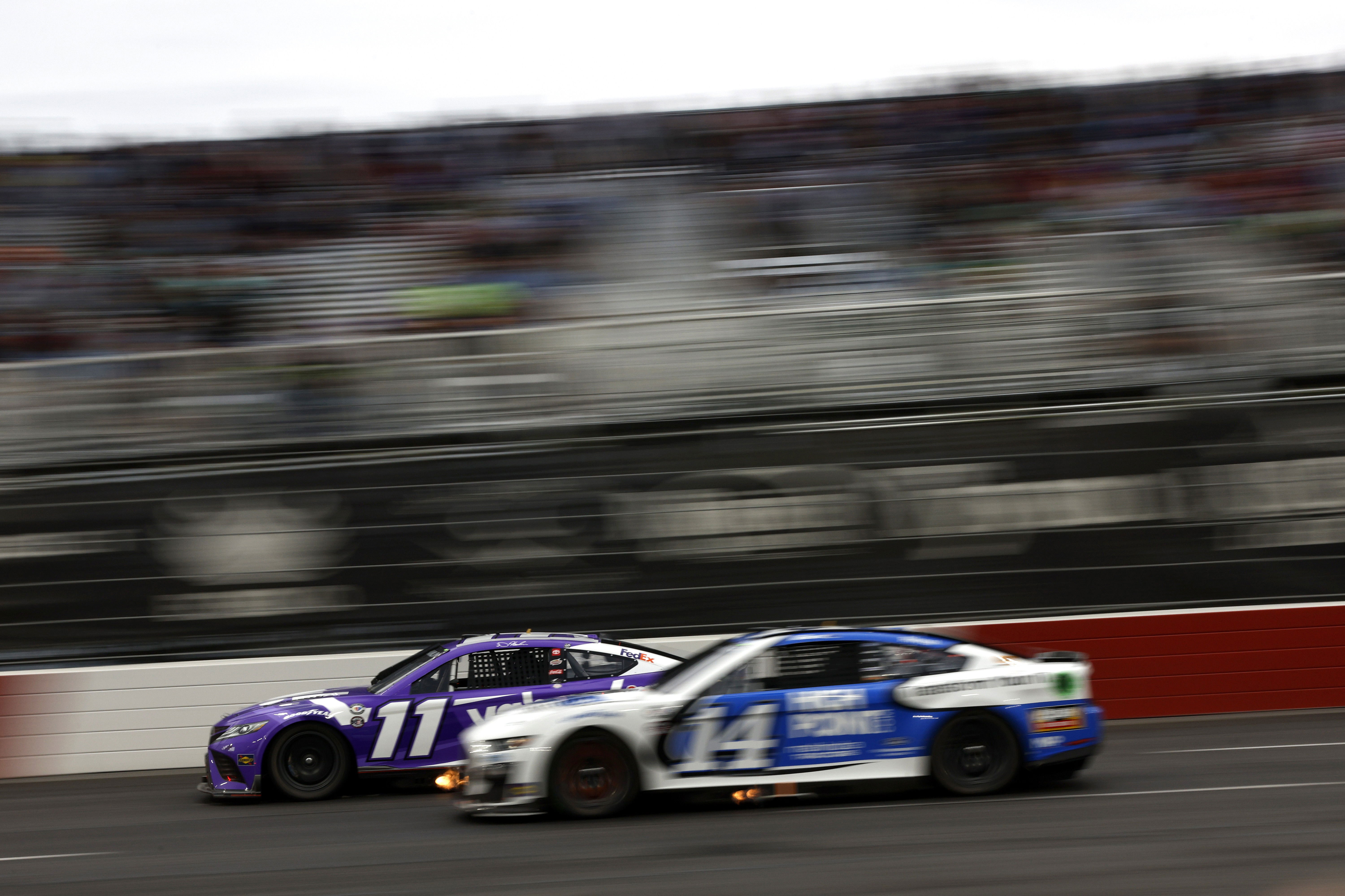 What time is the NASCAR race today