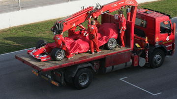 When Ferrari ran a two-year-old car at pre-season testing