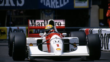 Ayrton Senna legendary defensive display secures historic Monaco victory