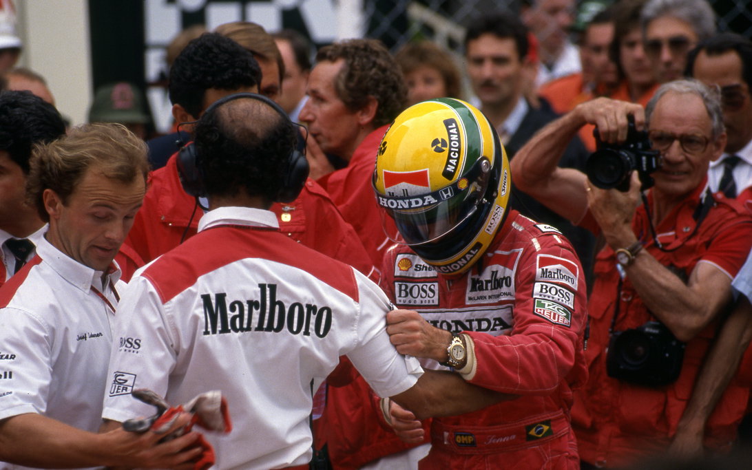 Senna's 1992 Race-Winning Helmet Sells for £500,000 at Auction