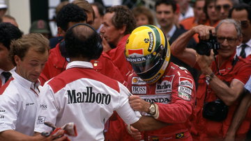 Ayrton Senna helmet shatters expectations with eye-watering price at F1 auction