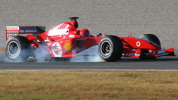 Rossi klopt met Ferrari op F1-deur, Schumacher gelooft zijn ogen niet