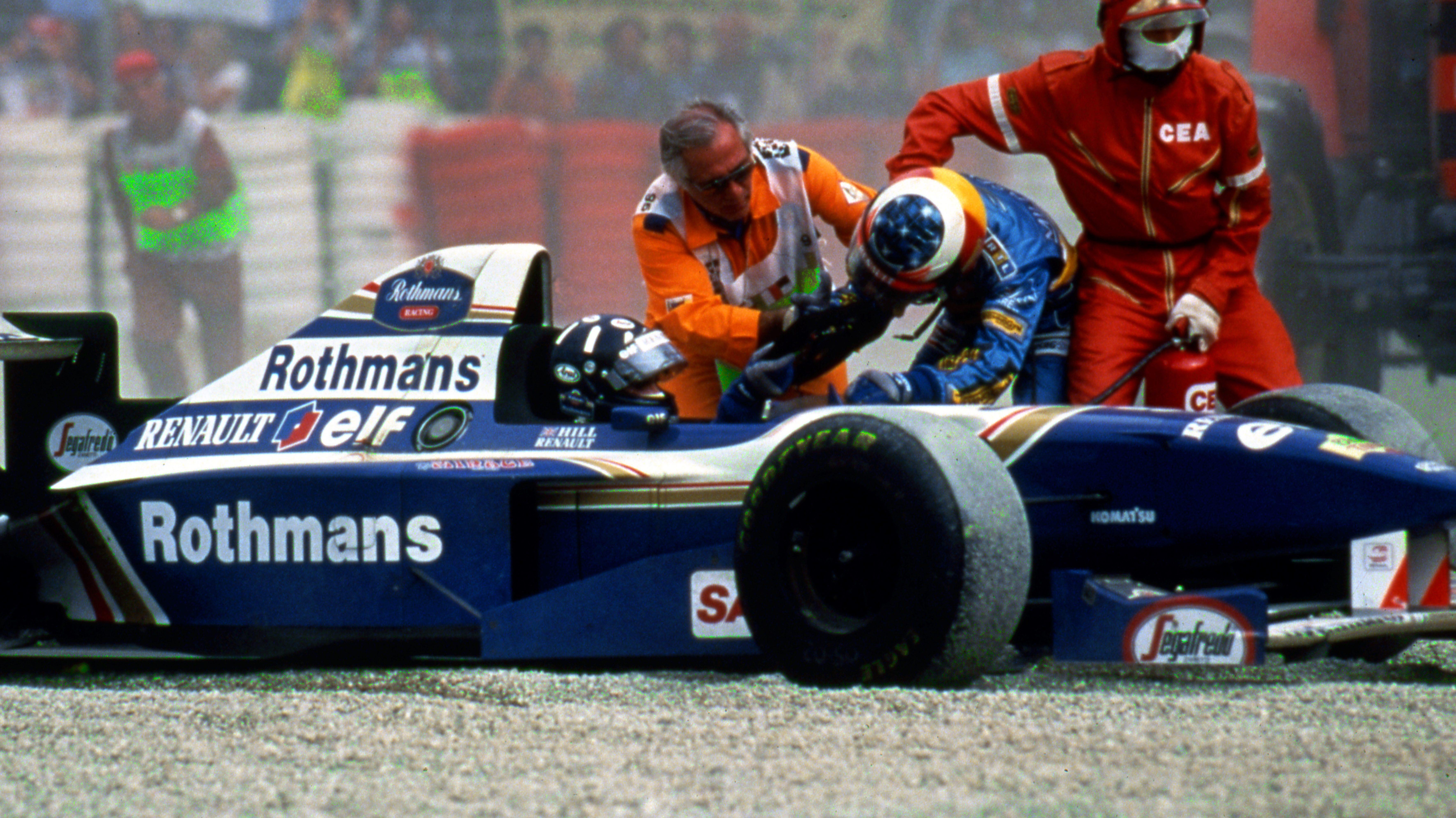 Schumacher Hill Monza 1995