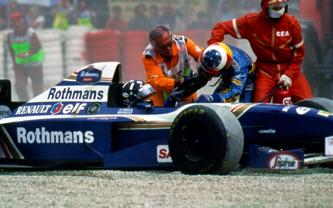 Schumacher Hill Monza 1995