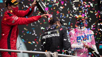 Terugkeer F1 naar waar Stroll verbaasde en Hamilton geschiedenis schreef