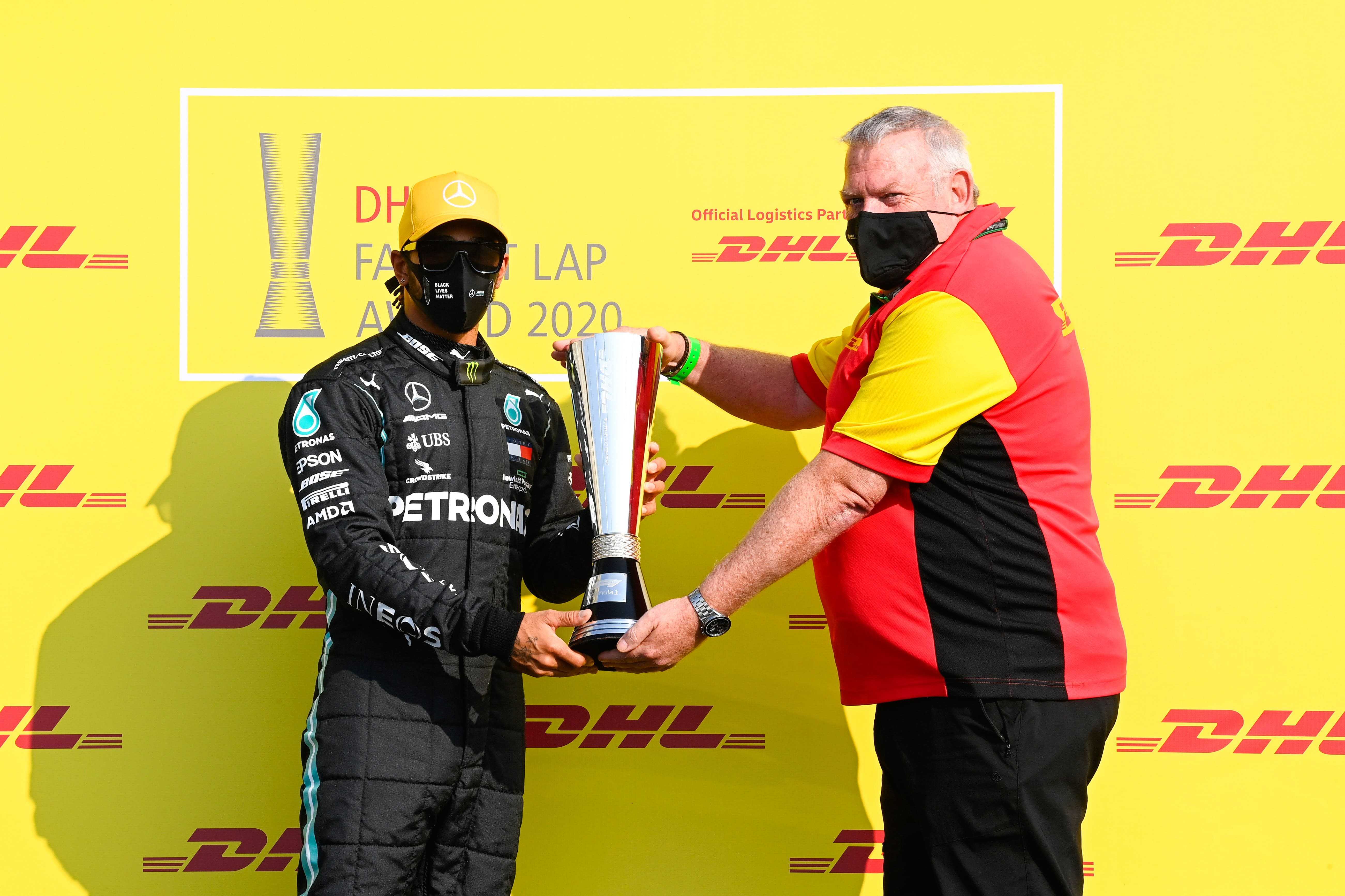 F1 fastest lap standings