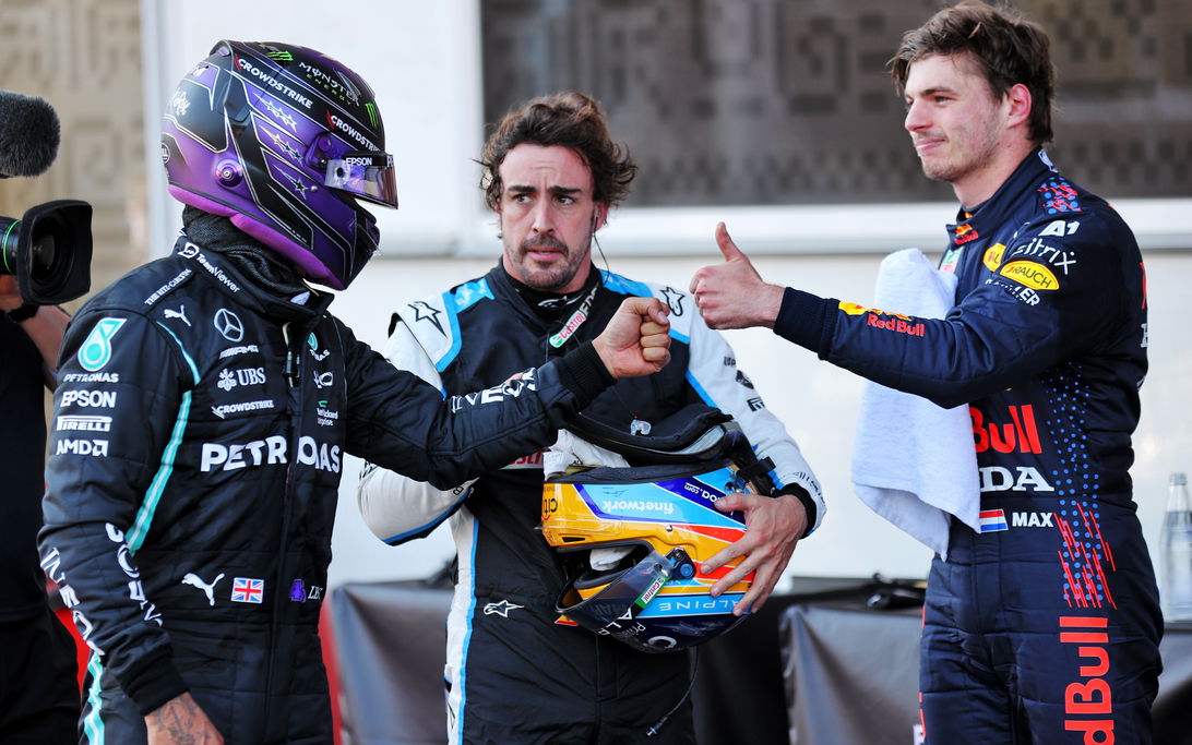 Hamilton Verstappen Alonso