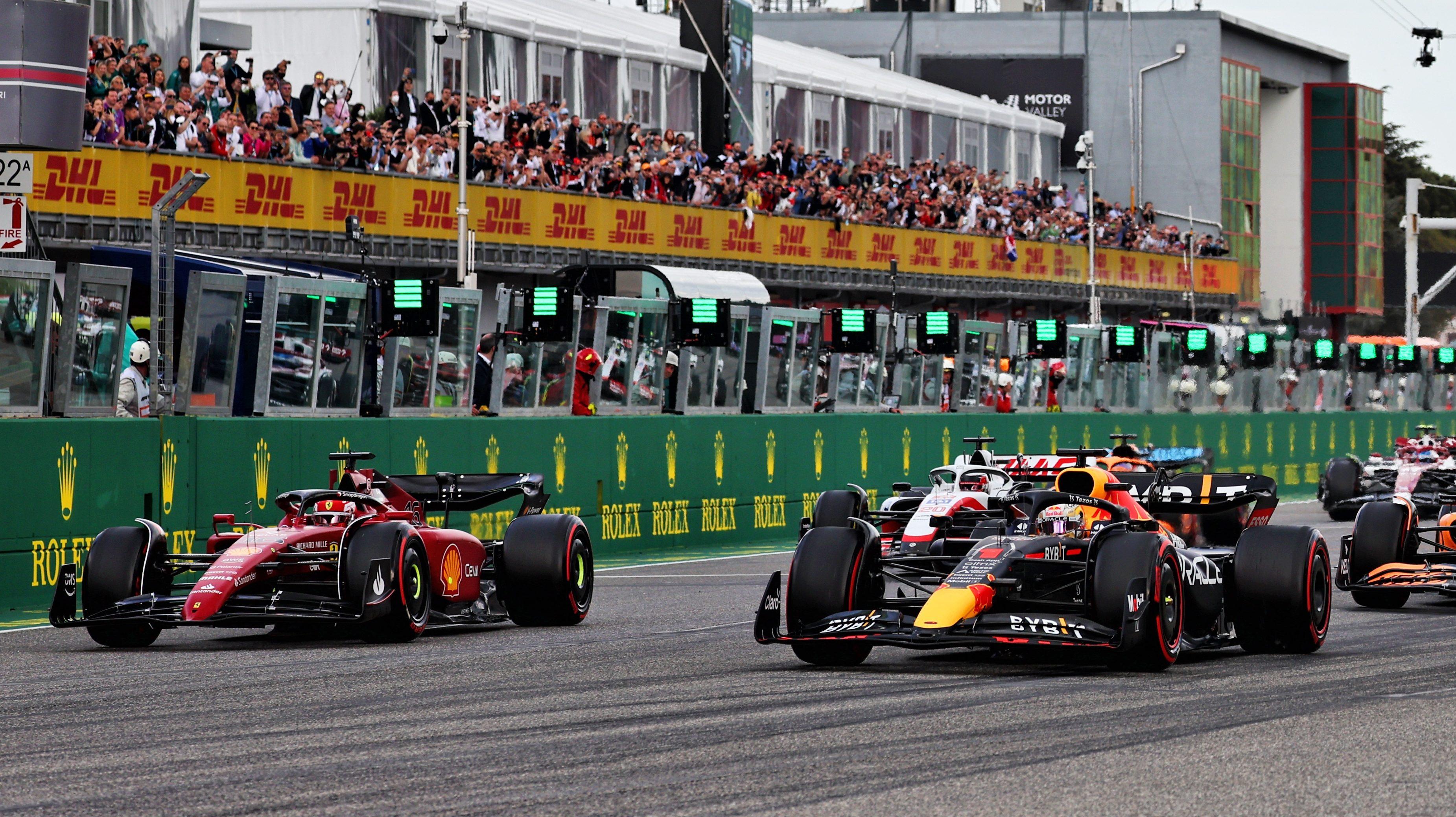 Start sprintrace Imola