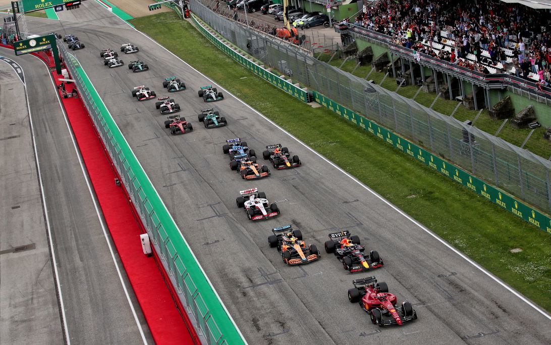 Start sprintrace Imola