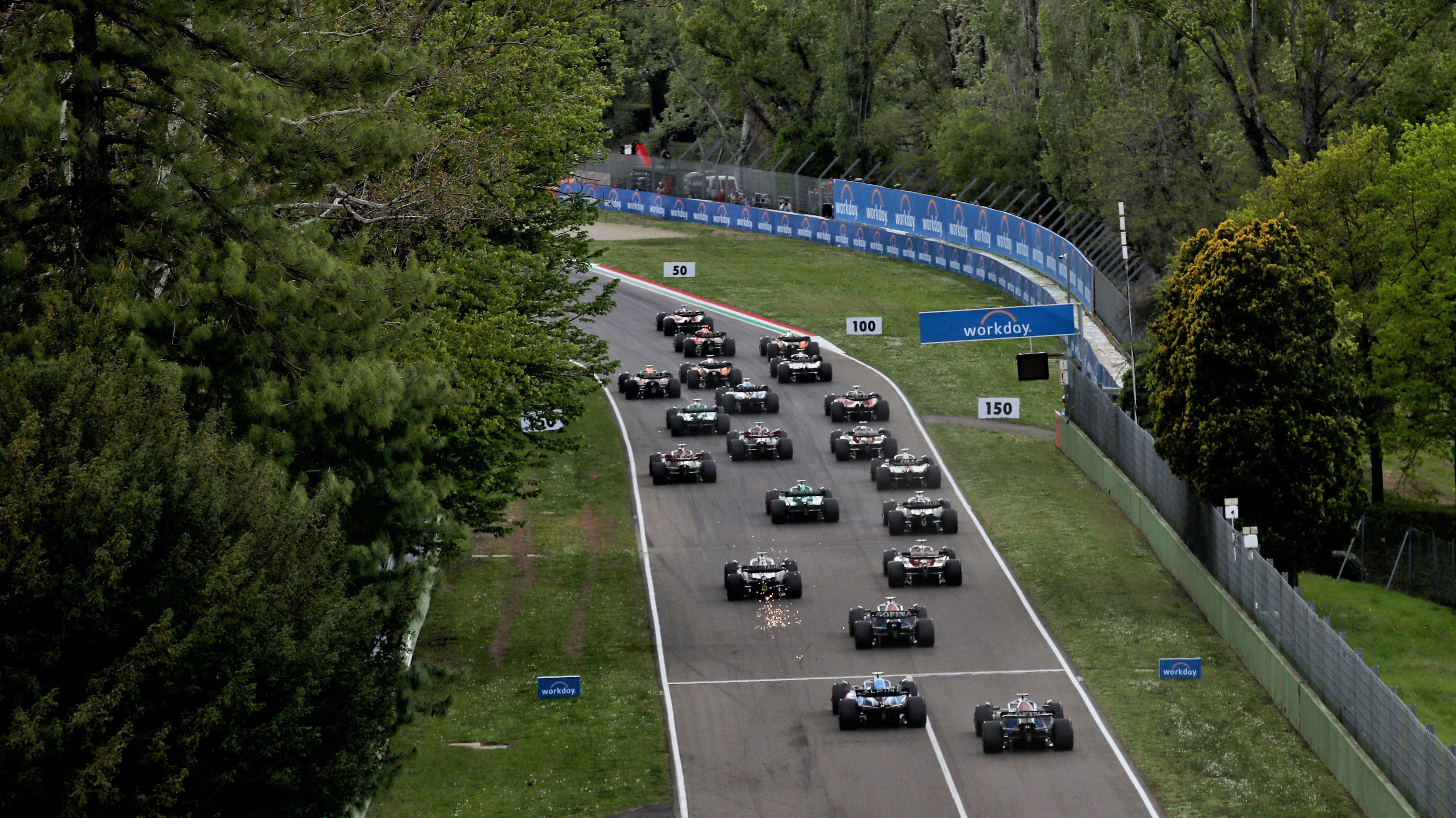 Imola start
