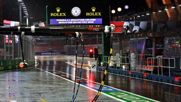 Nieuwe onweersbuien zetten F1 GP Singapore op scherp