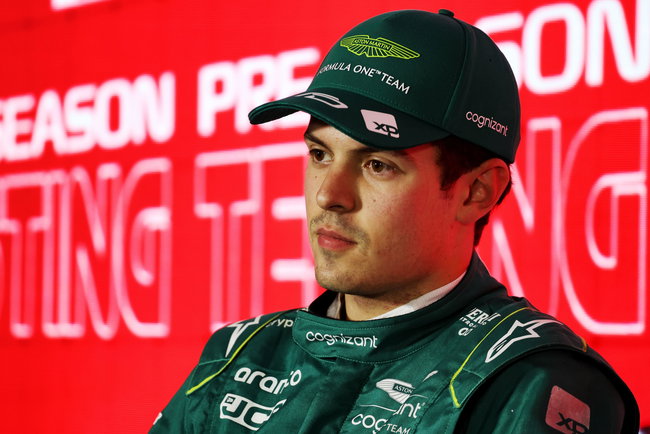 Aston Martin reserve driver Felipe Drugovich