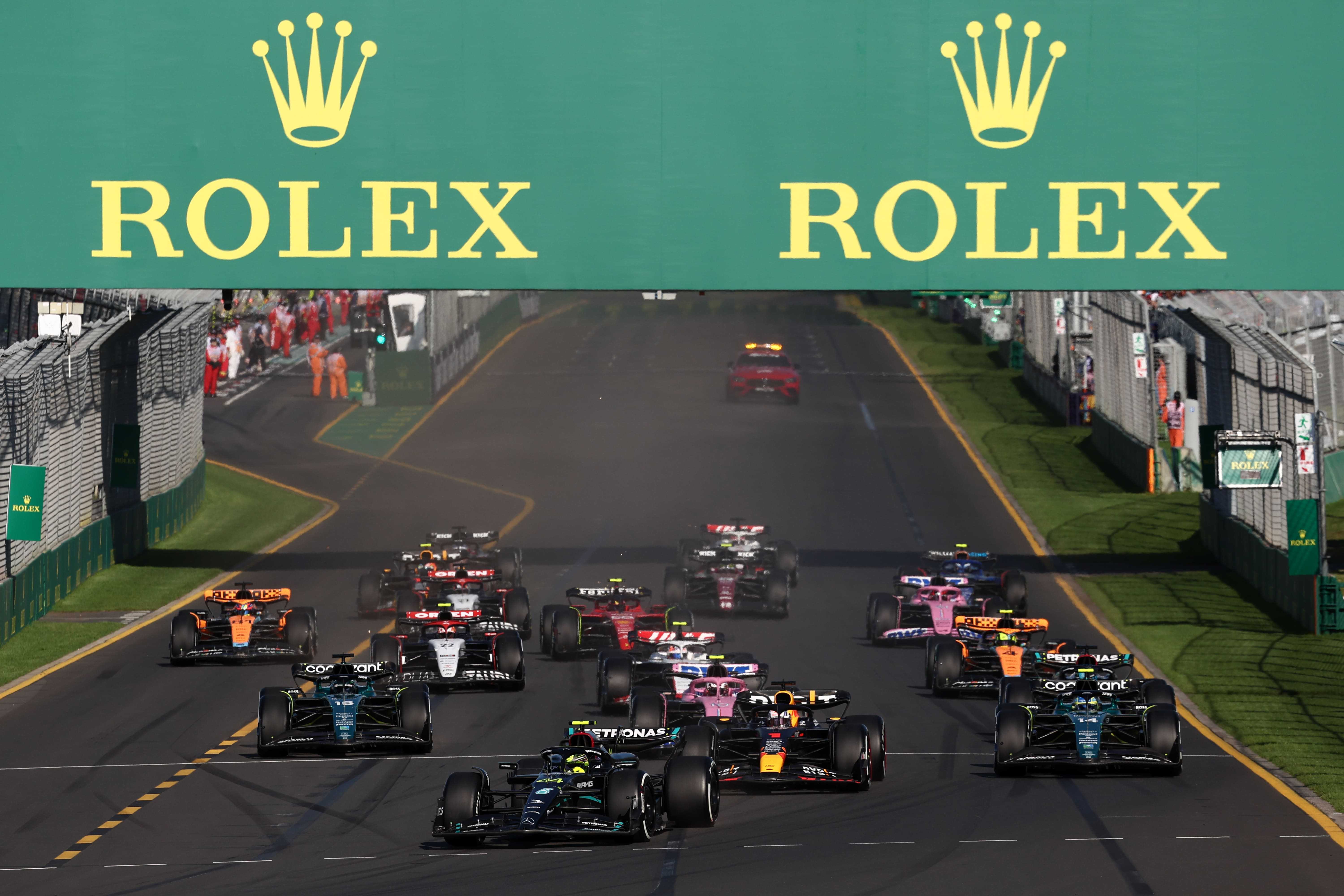Hoe laat begint de Formule 1 race GP Australië vandaag?