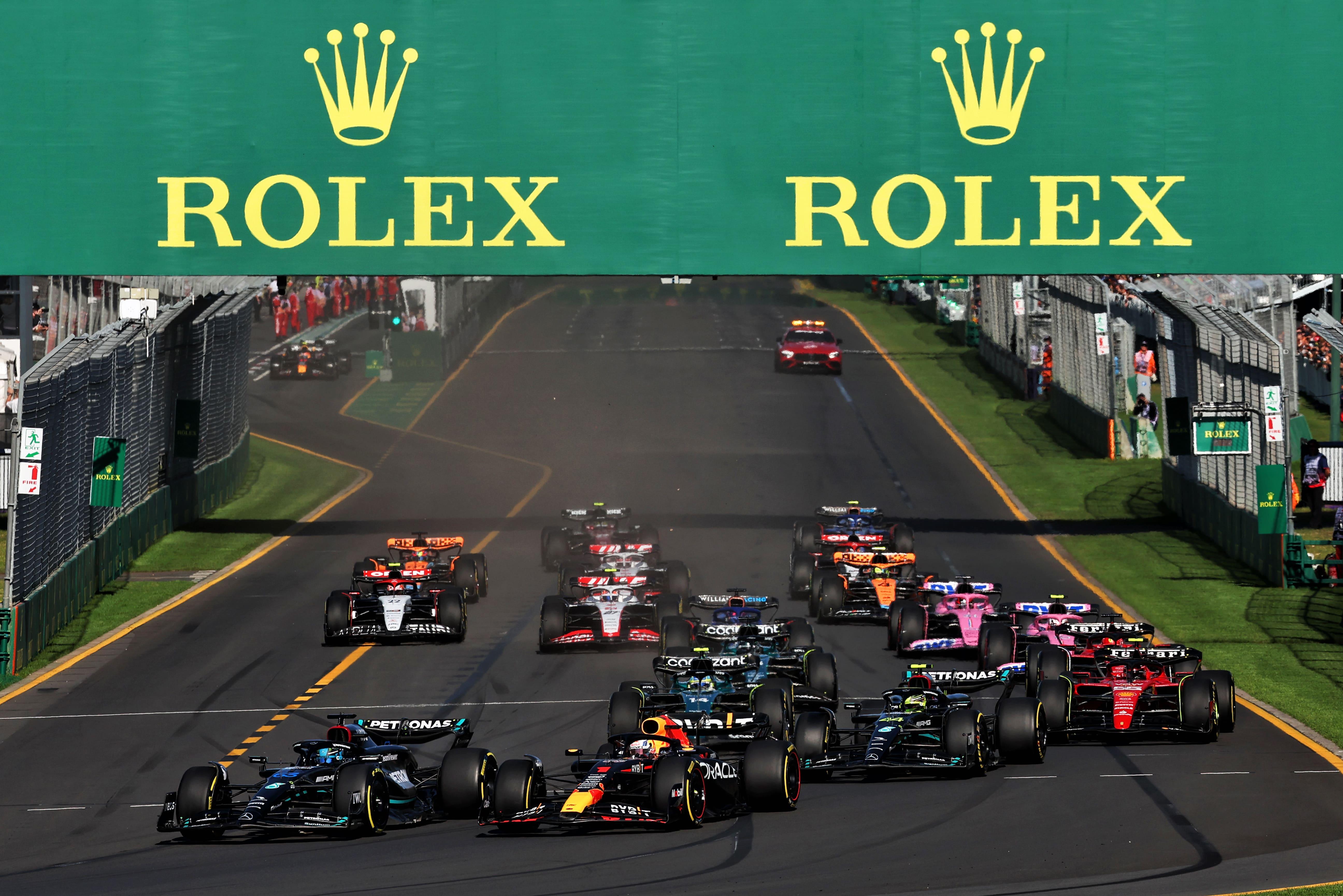 Tijdschema Formule 1 GP Australië 2024