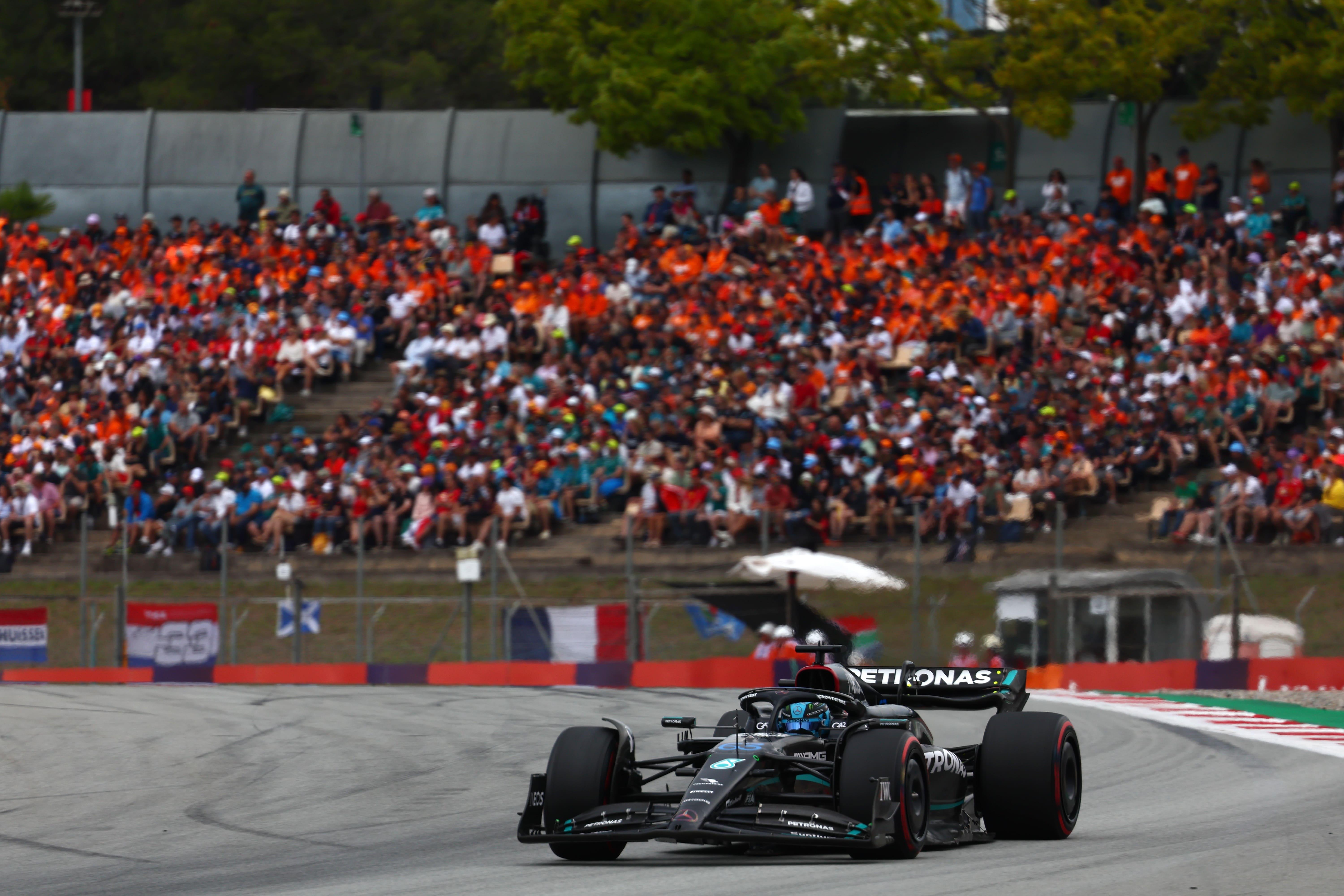 George Russel Spanish GP 2023