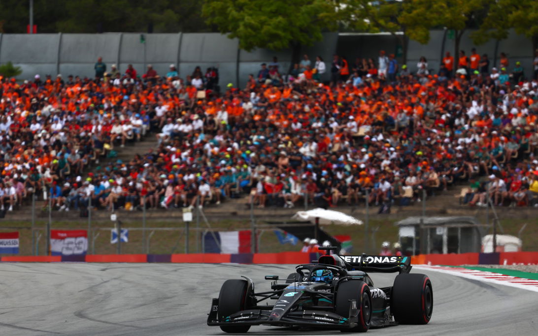 George Russel Spanish GP 2023