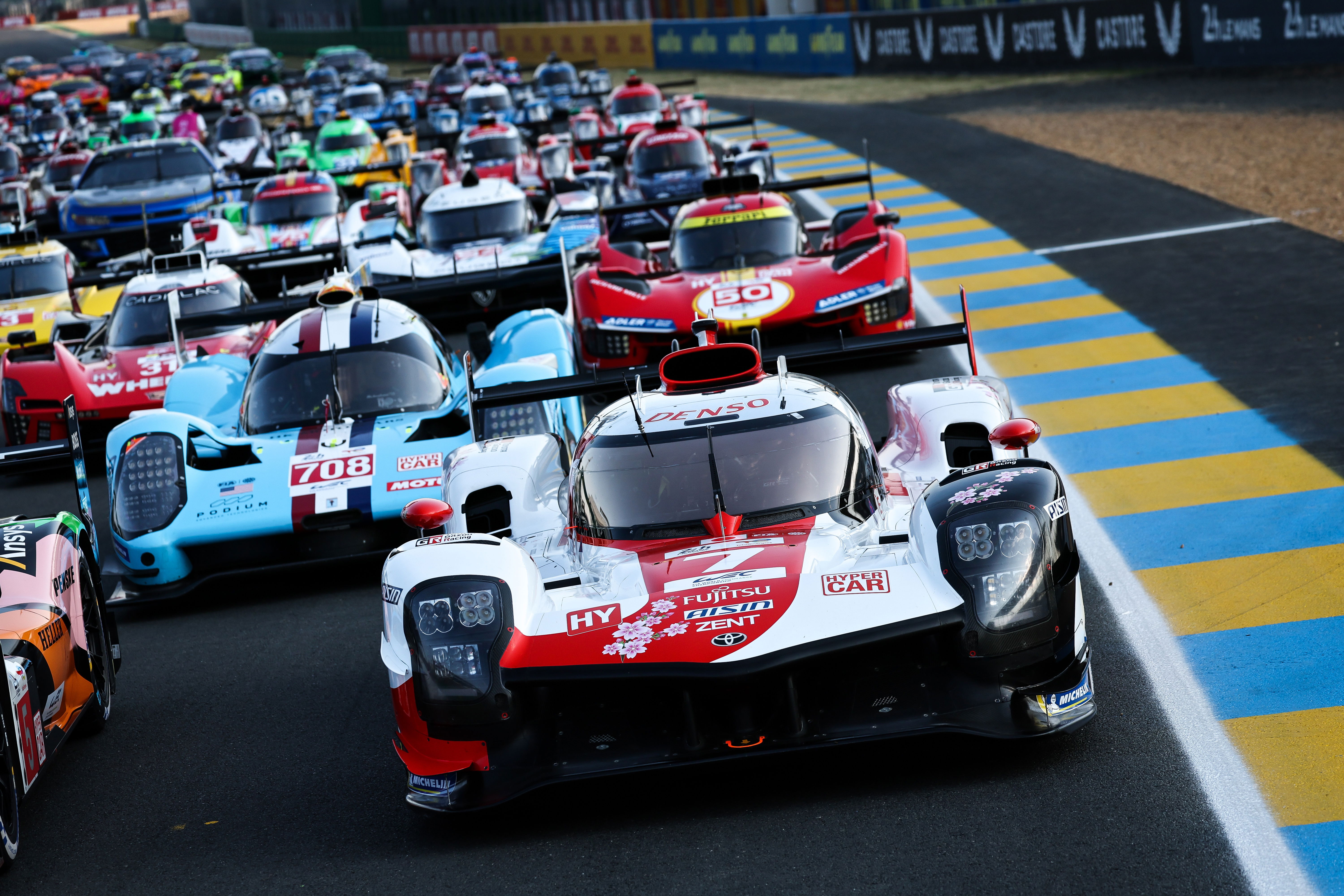 Le Mans grid 2023