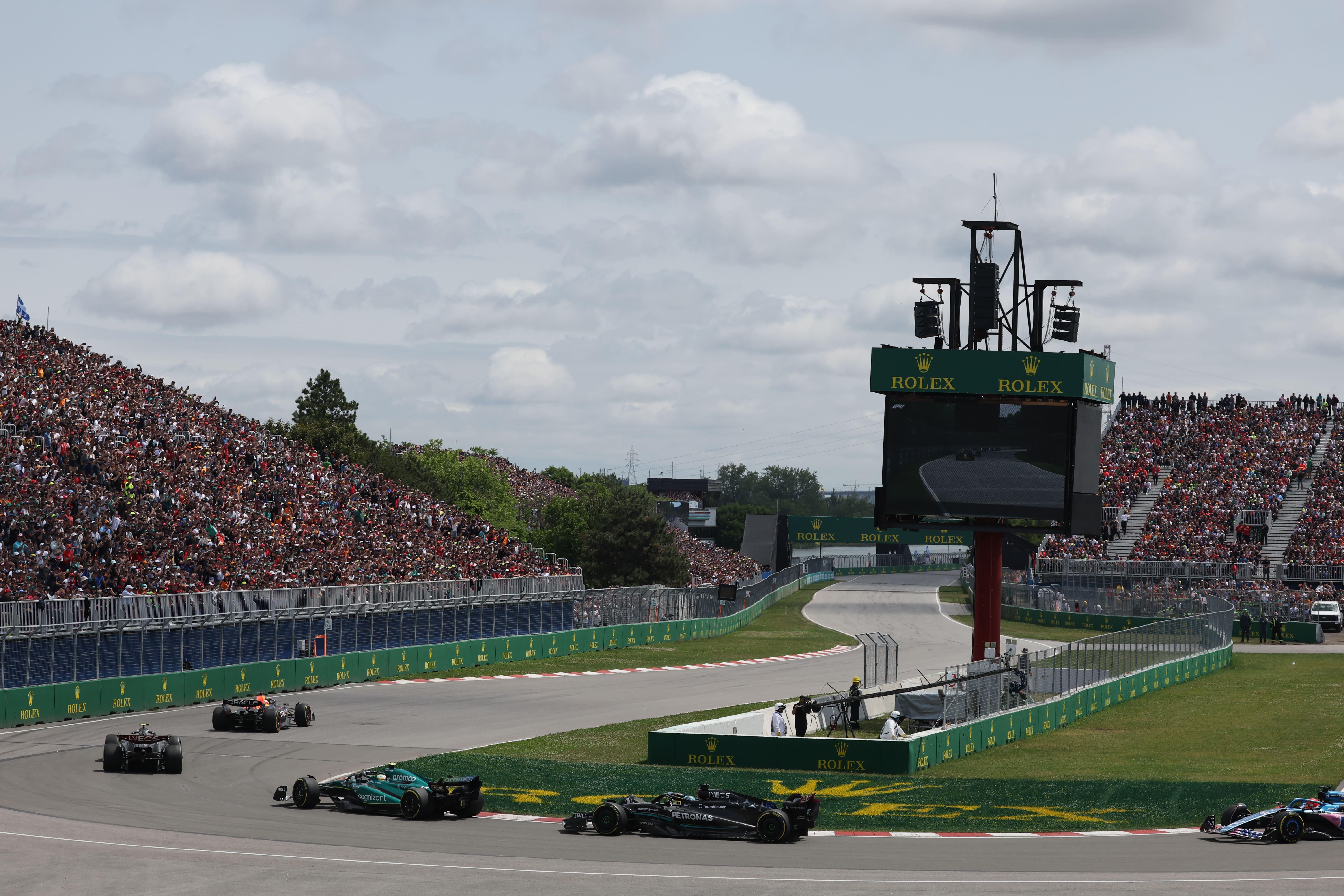 F1 Canada GP hairpin
