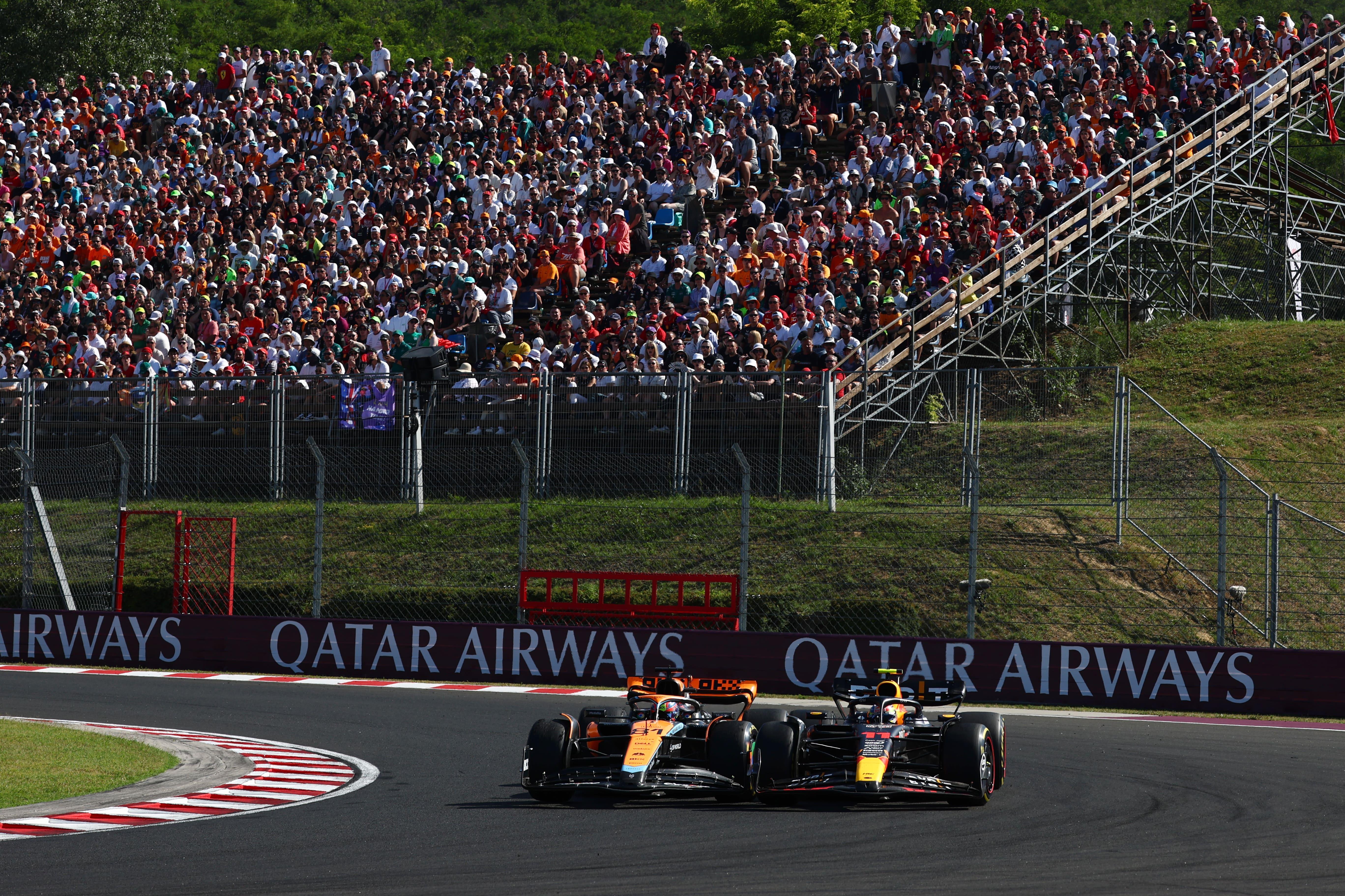 F1 Hungarian GP 2023 - Perez & Piastri