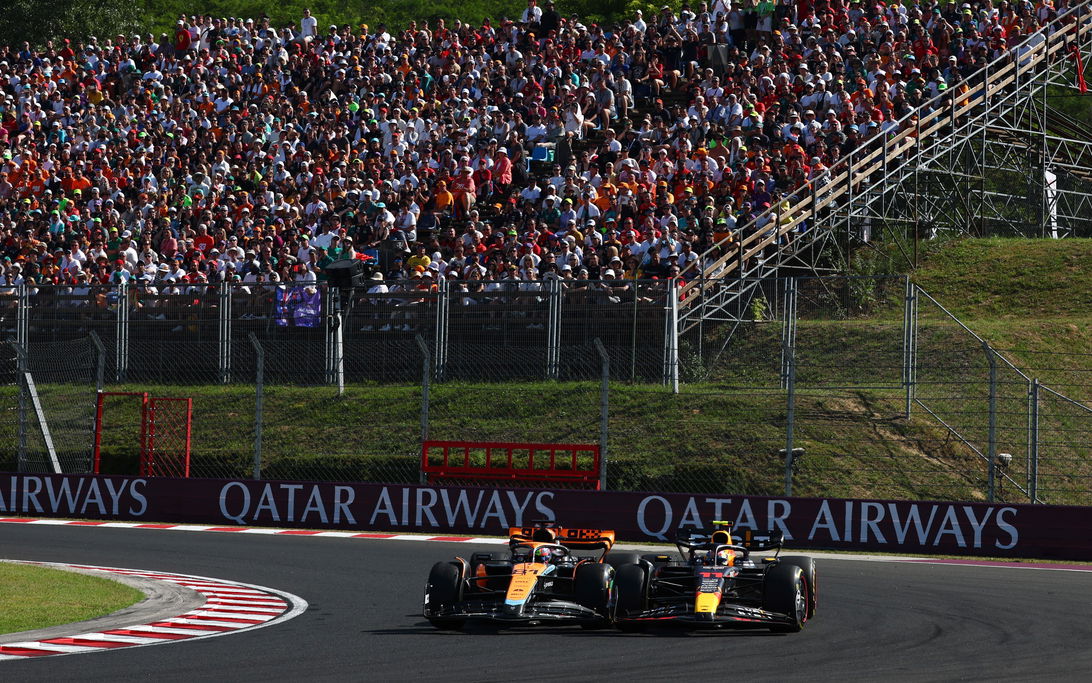 F1 Hungarian GP 2023 - Perez & Piastri