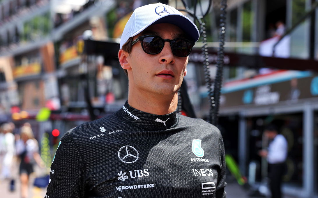 George Russel Monaco GP 2024