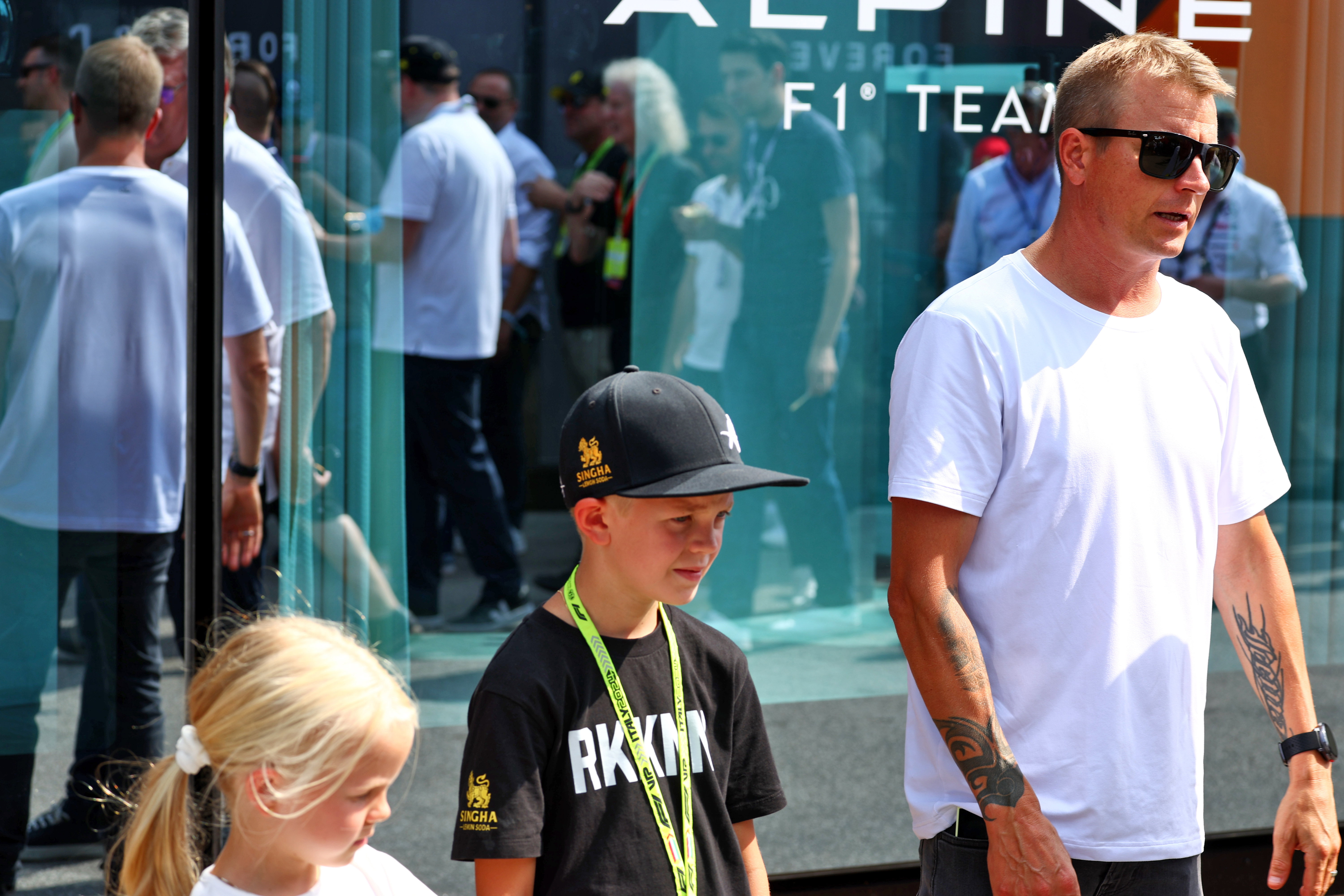 Kimi and Robin Räikkönen 2024