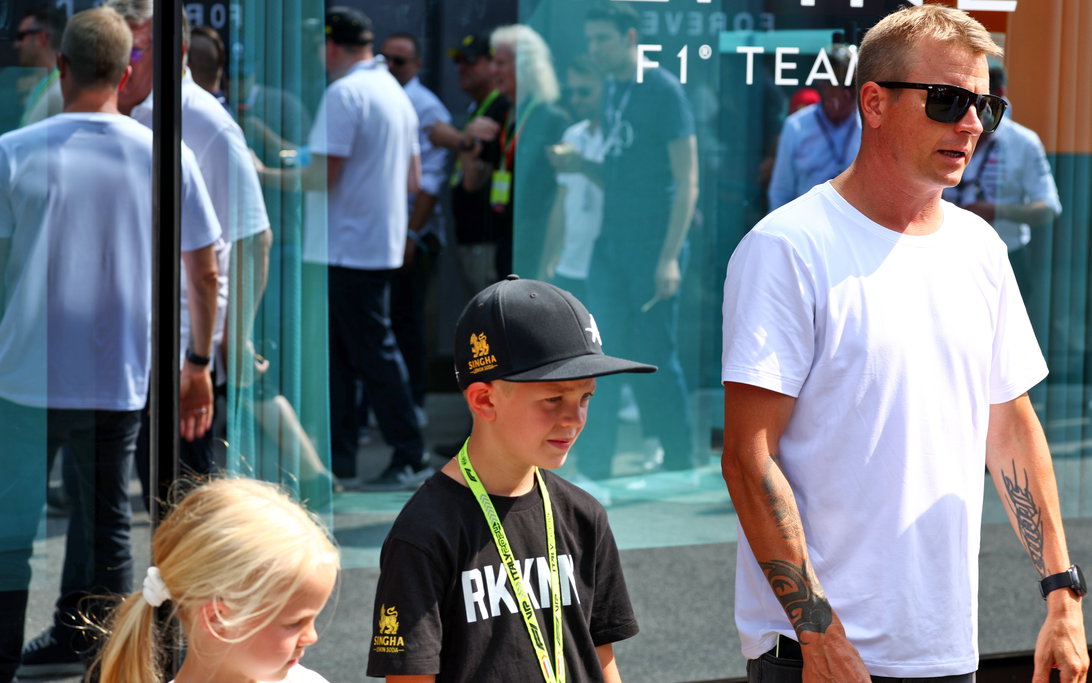 Kimi and Robin Räikkönen 2024