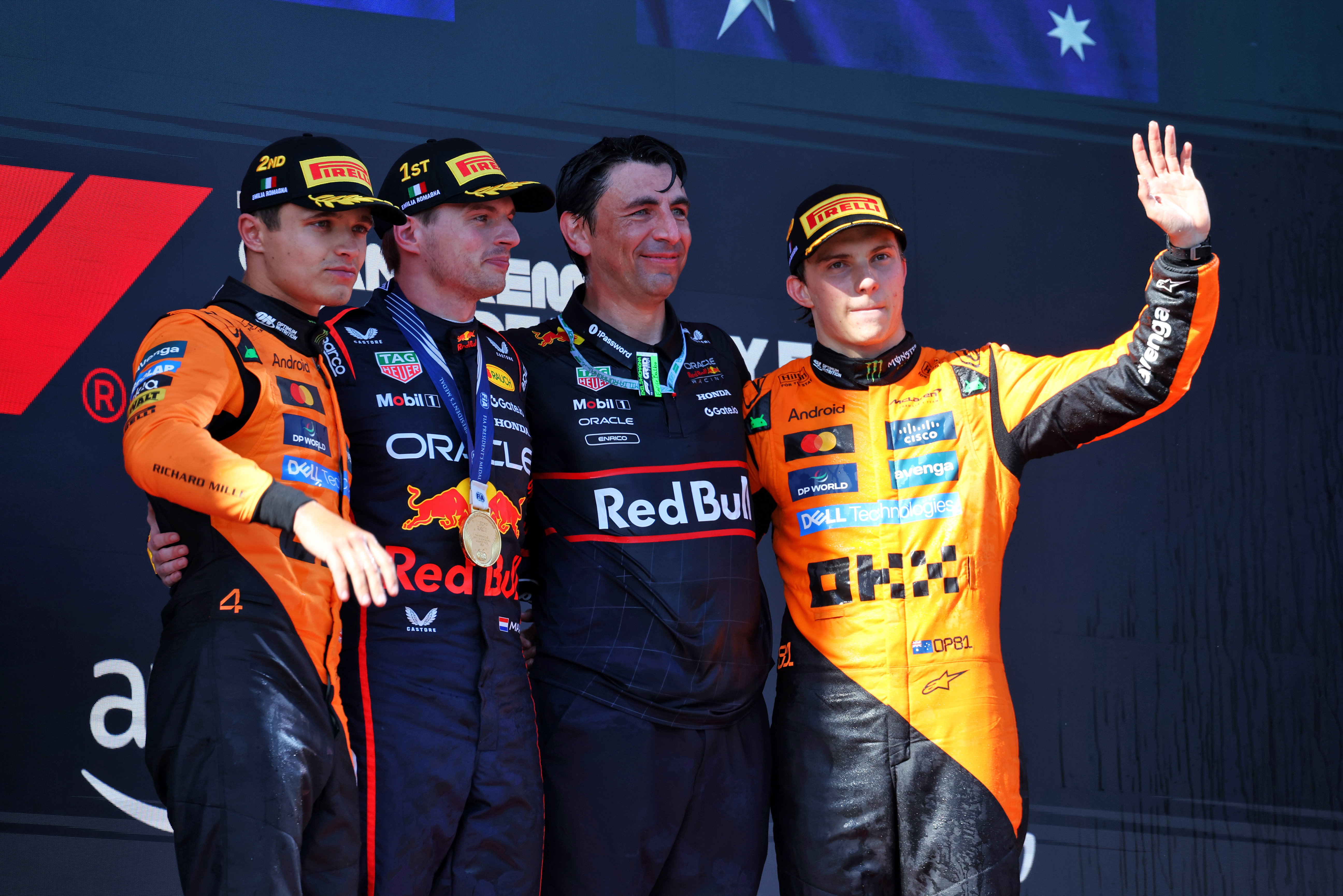 Imola 2025 podium