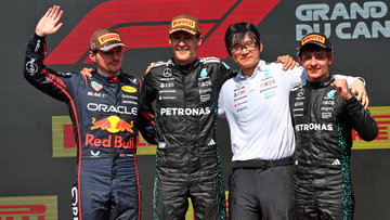 George Russell and Kimi Antonelli 'enjoying' ongoing Max Verstappen F1 turmoil