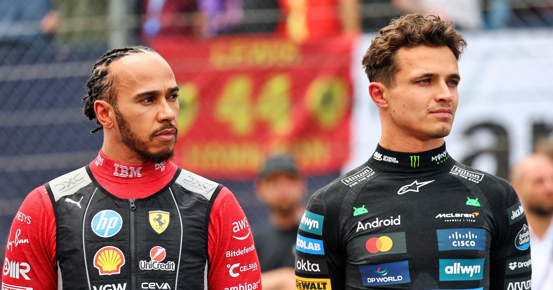 Lando Norris rubbishes stunning Lewis Hamilton Mercedes claim | RacingNews365