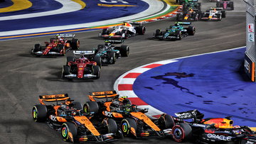 Start time of 2026 F1 Singapore Grand Prix Qualifying today