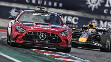 FIA safety car driver hands Max Verstappen Nurburgring 24 Hours warning