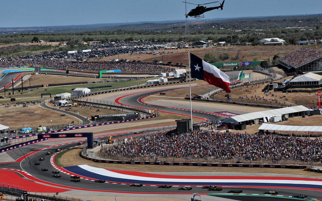 MotoGP hace su debut histórico en el Gran Premio de Estados Unidos de F1