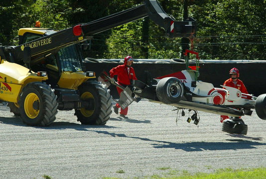 Button Monza testcrash