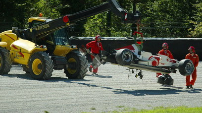 Button Monza testcrash