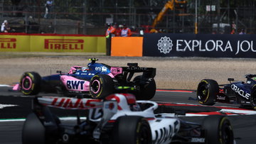 Aangepaste startopstelling F1 GP Groot-Brittannië 2026