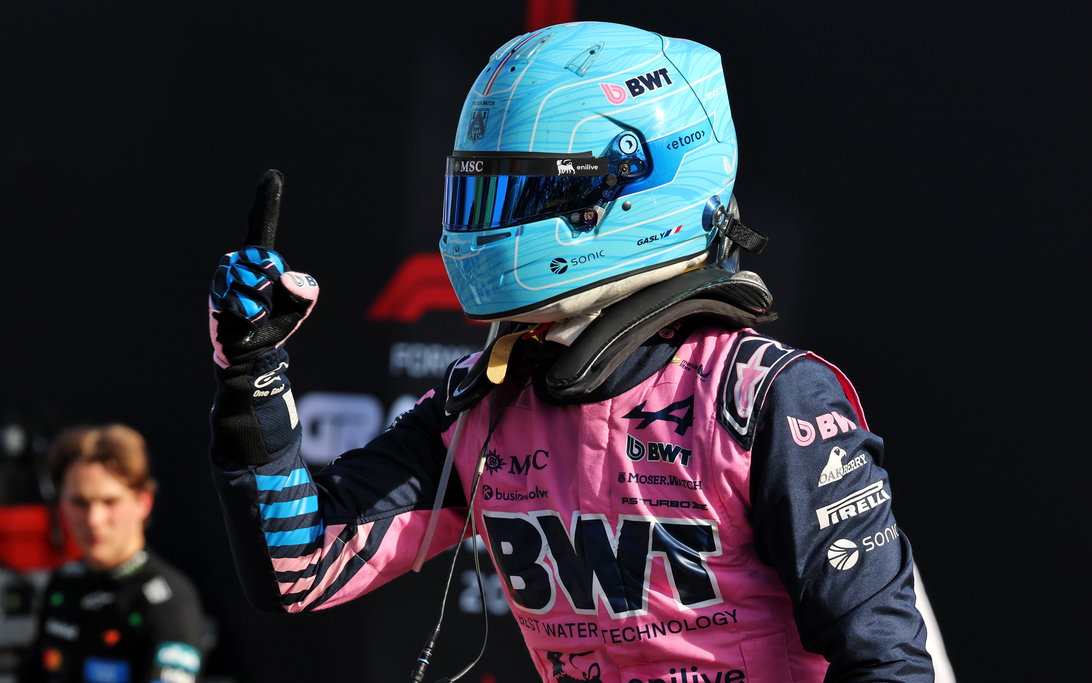 Pierre Gasly encerra espera de nove anos com pole emocionante em Monza