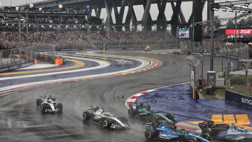 Three F1 drivers learn stewards decision into chain-reaction accident