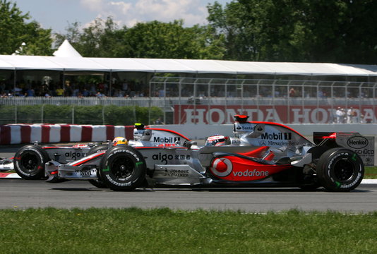 Hamilton Alonso Canada 2007