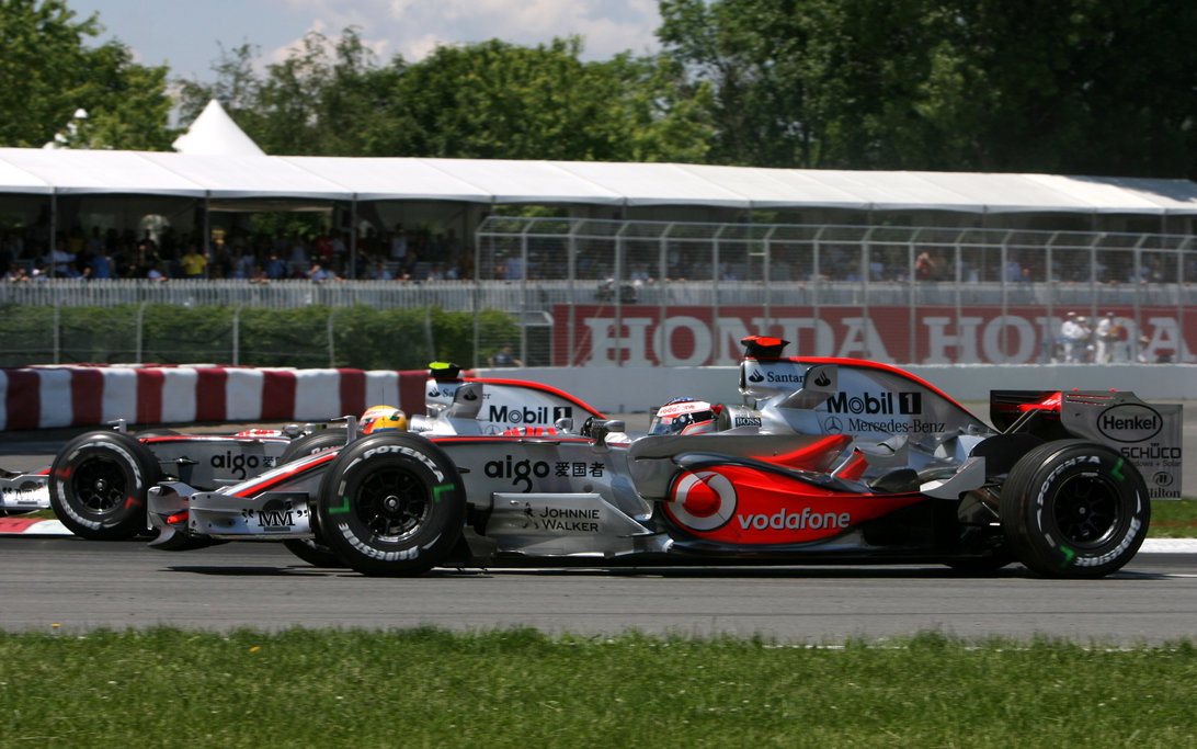 Hamilton Alonso Canada 2007