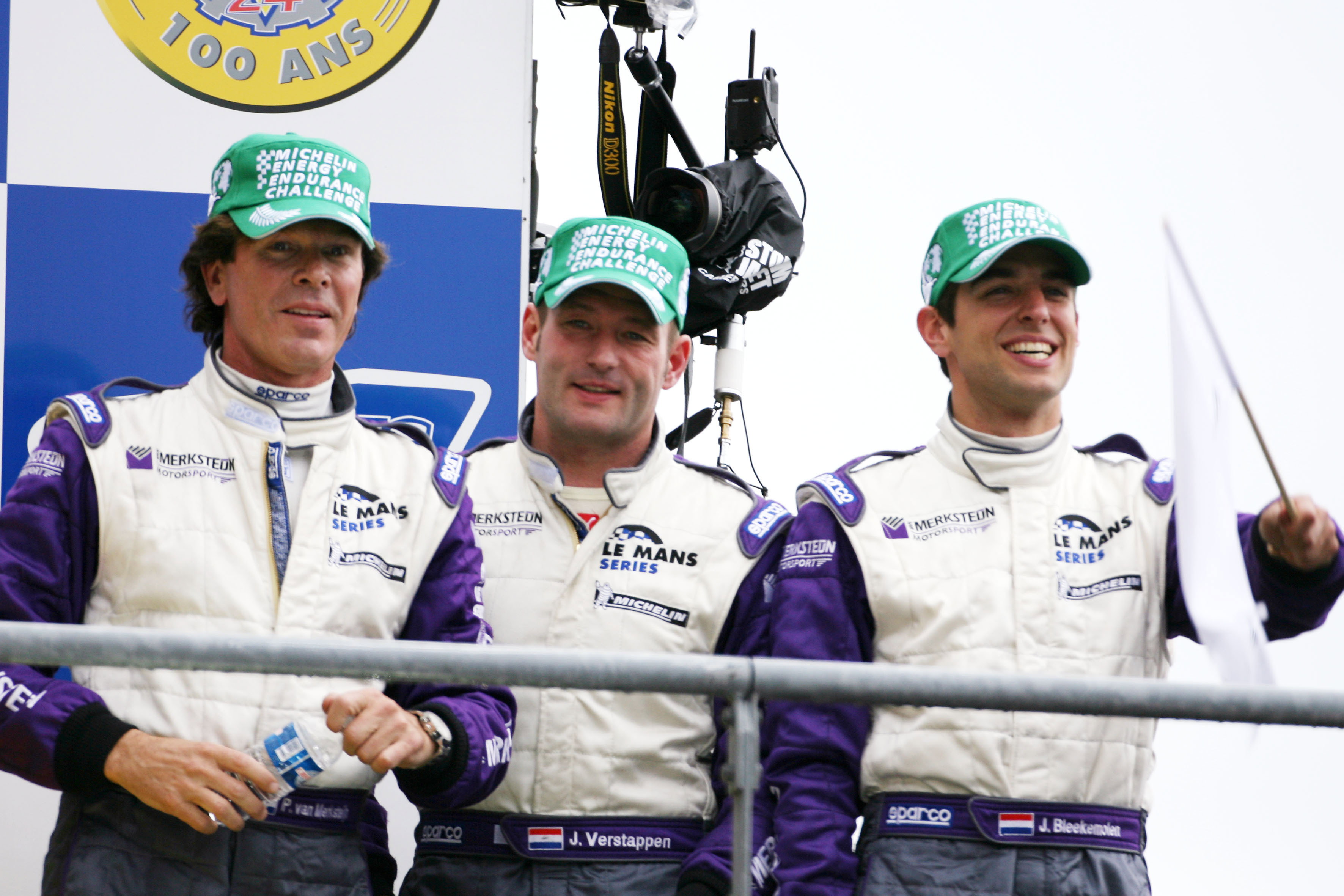 Van Merksteijn Sr., Verstappen, Bleekemolen Le Mans 2008