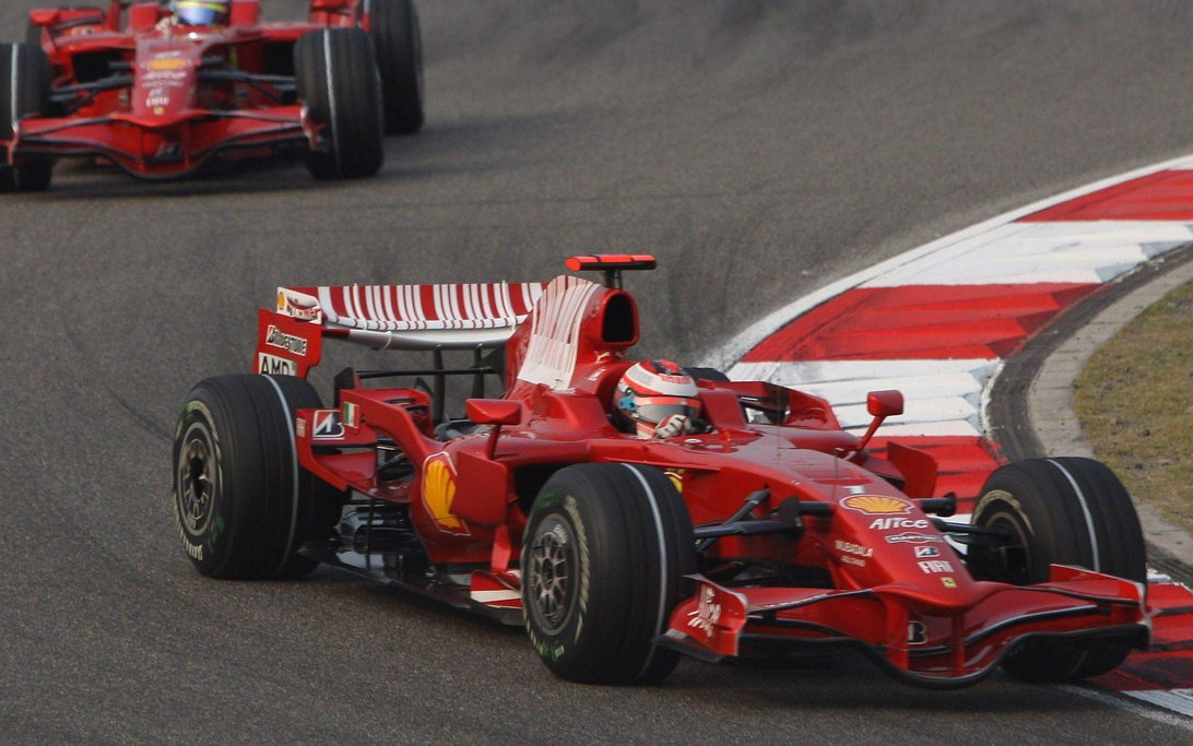Raikkonenen Massa 2008