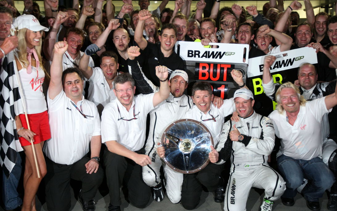 Brawn 1-2 Australia 2009