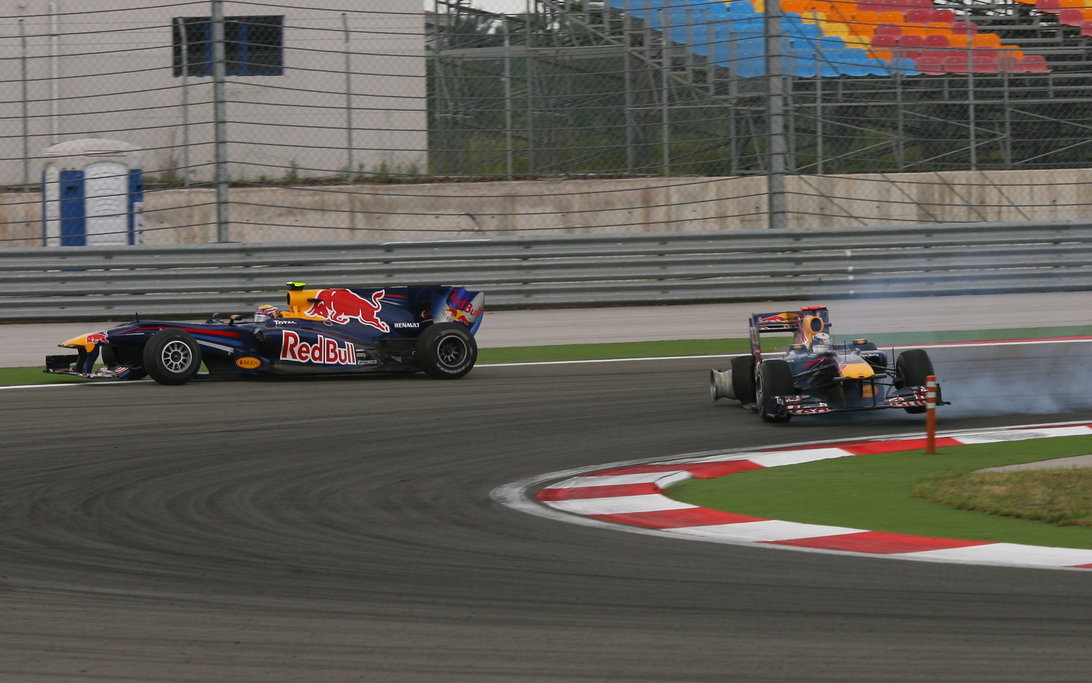 Webber Vettel Turkey Crash