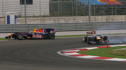 Webber Vettel Turkey Crash