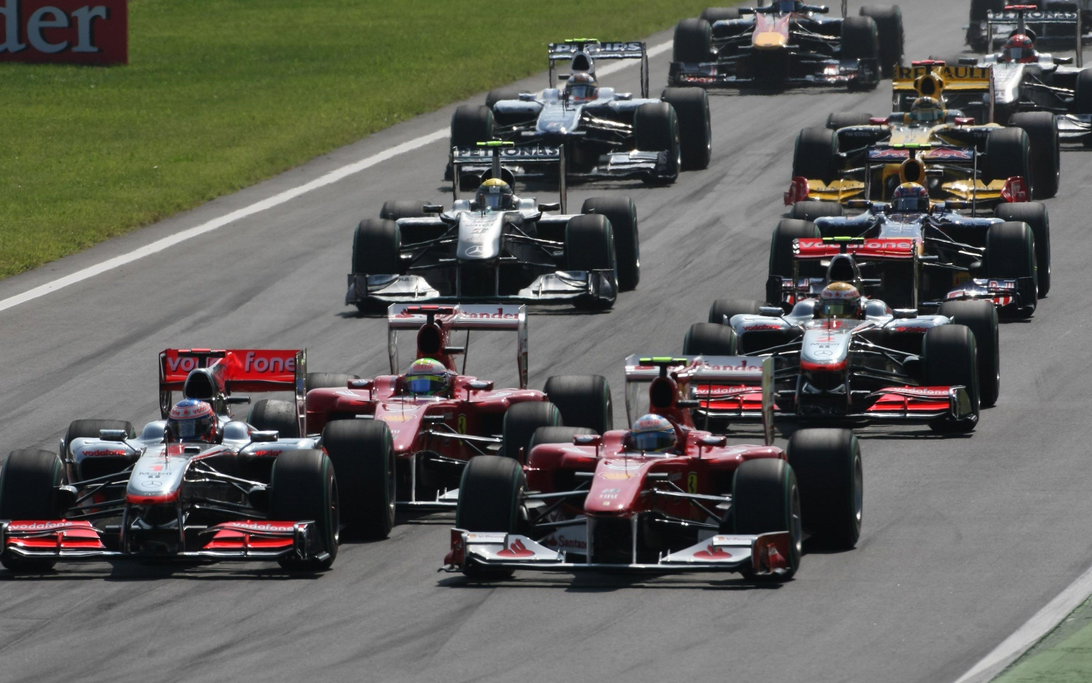 2010 monza start